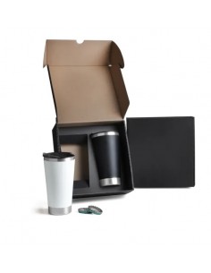 Kit Copos Térmicos Em Aço Inox
