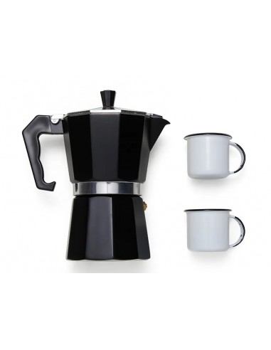 Kit Caneca E Cafeteira 3 Pçs