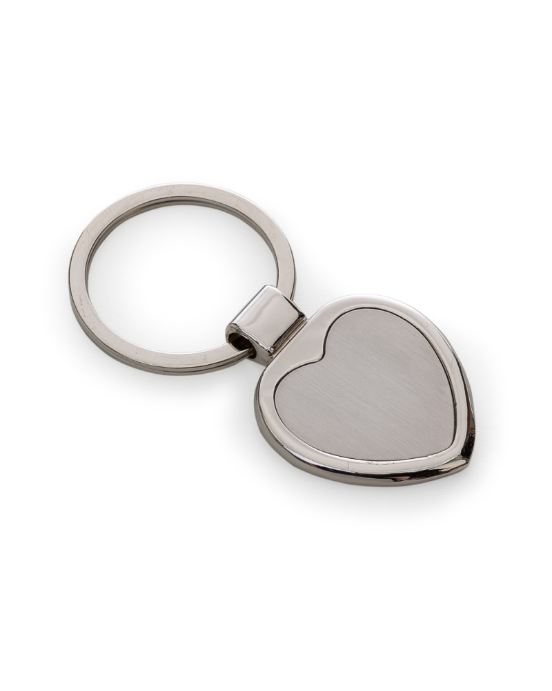 Chaveiro metálico Coração