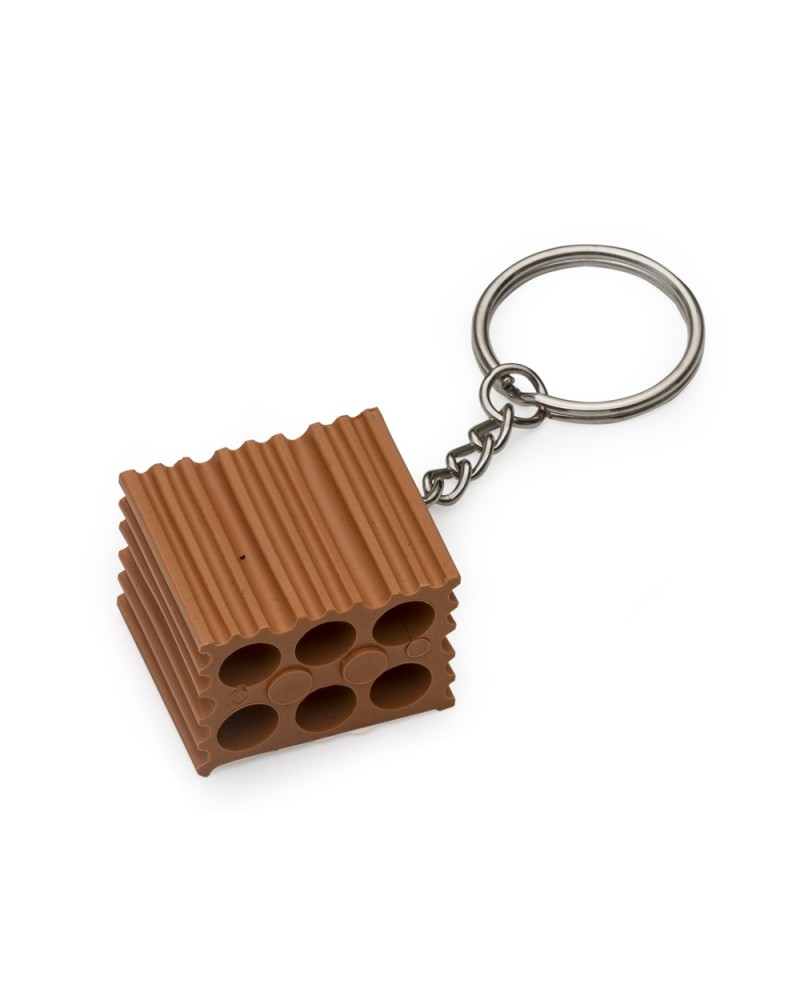 Chaveiro Plástico Tijolinho
