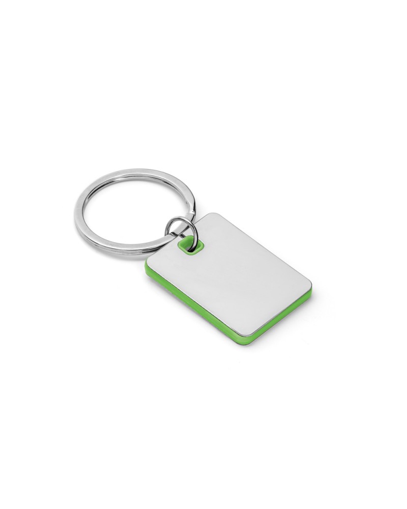 Chaveiro Metálico e Abs Quadrado