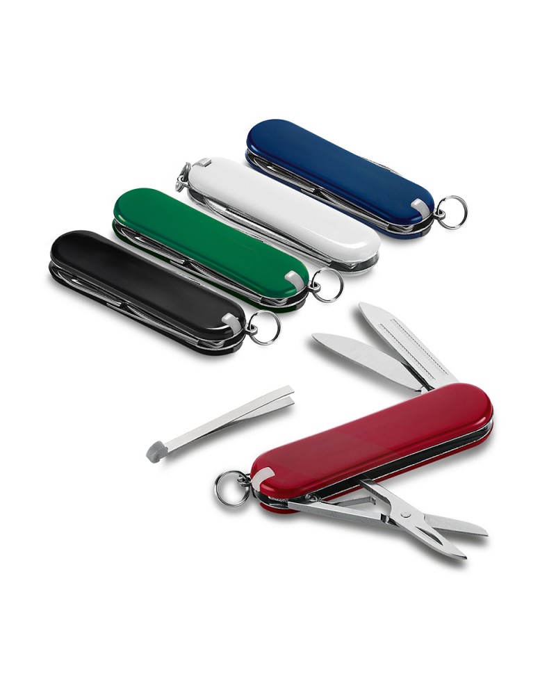 Chaveiro Metálico Canivete 5 Funções