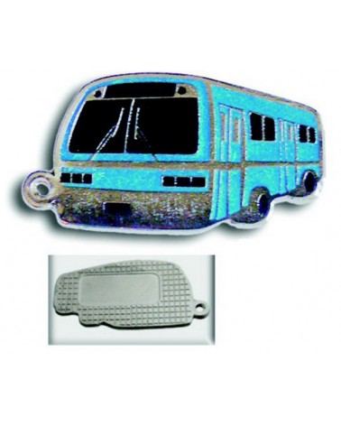 Chaveiro Metálico Ônibus