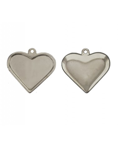 Chaveiro Metálico Coração