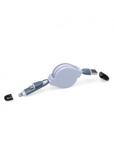 Cabo USB 2 em 1