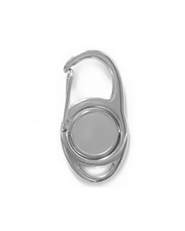 Chaveiro Metálico Giratório