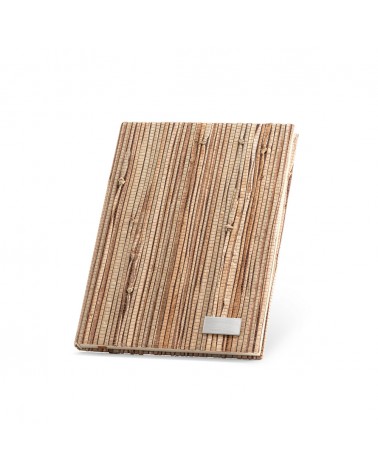 Caderno com Capa de Palha