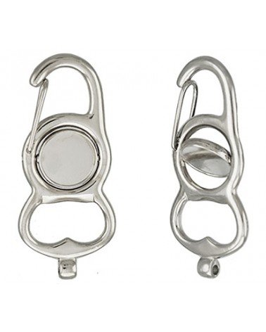 Chaveiro Mosquetão C/ Abridor